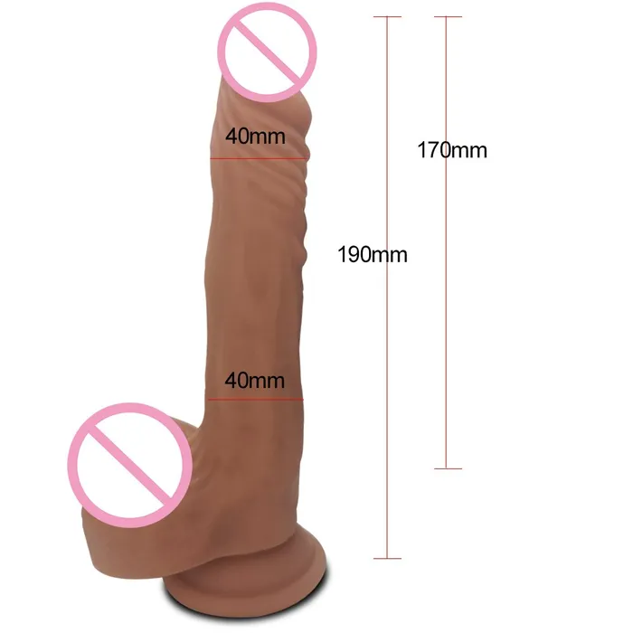 New Skin Feeling Realistic Penis Super Huge Big Dildo with Suction Cup Sex Toys for Woman Sex Products Female Masturbation Cock LAZADASEXTOYS Female Sex Toys