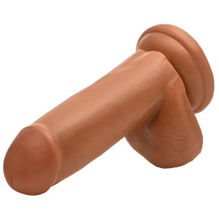 Only 1 6 Inch Dildo with Balls Curve Toys Dildos