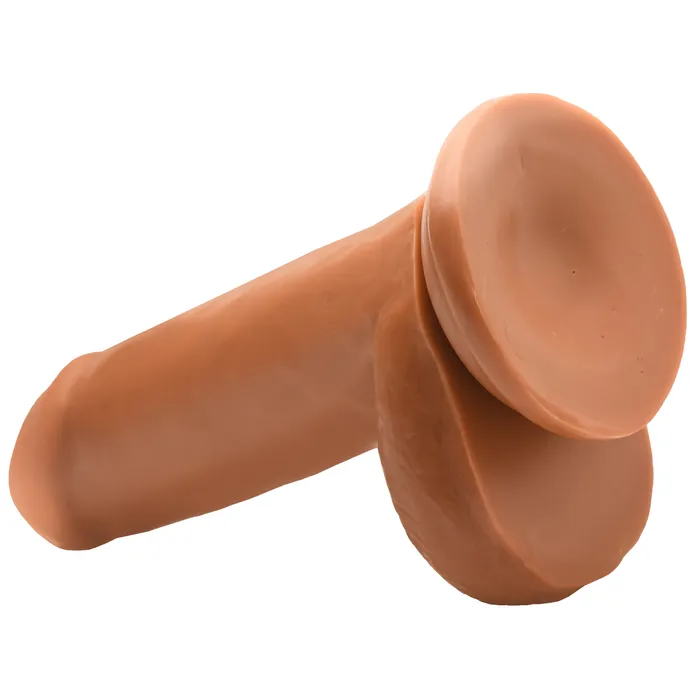 Only 1 6 Inch Dildo with Balls Curve Toys Dildos