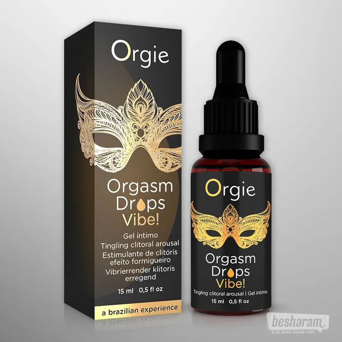 Orgie Vibrators Orgie Orgasm Drops Vibe Clitoral Arousal Gel