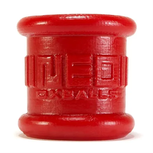 Oxballs Anal Neo 2 Inch Tall Ball Stretcher Squishy Silicone Red