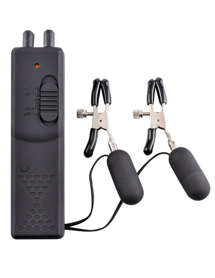 Pipedream Fetish Fantasy Vibrating Nipple Clamp Female Sex Toys