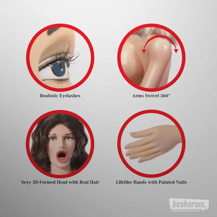 Pipedream Male Sex Toys Pipedream Extreme Toyz BJ Betty Oral Sex Love Doll