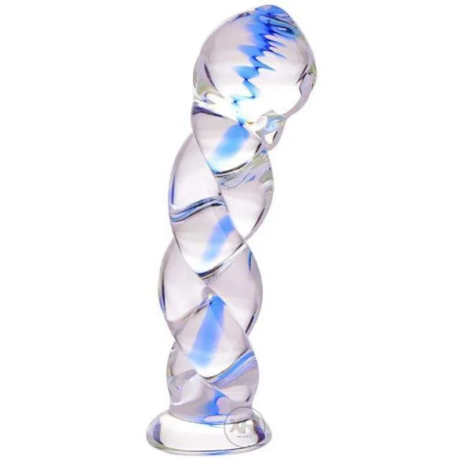 Prisms Erotic Glass Dildos Soma Twisted Glass Dildo