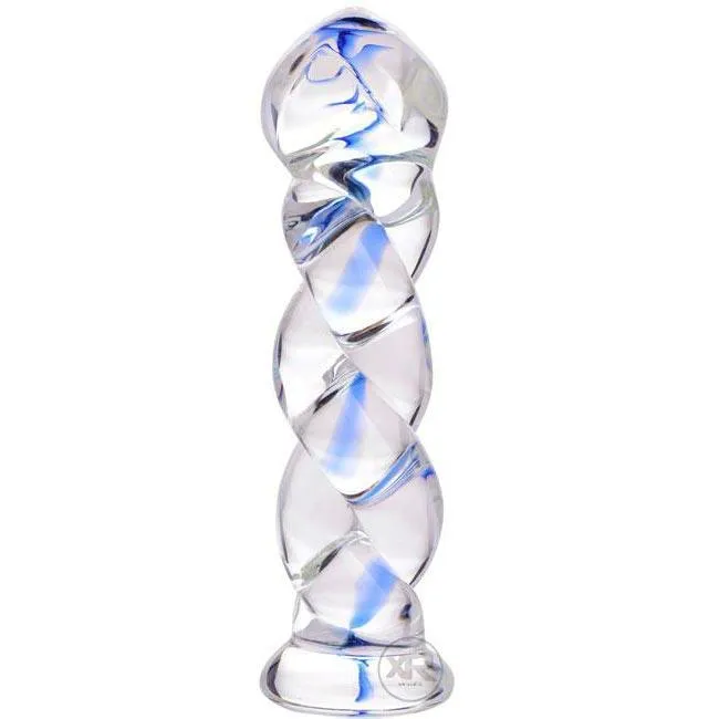 Prisms Erotic Glass Dildos Soma Twisted Glass Dildo