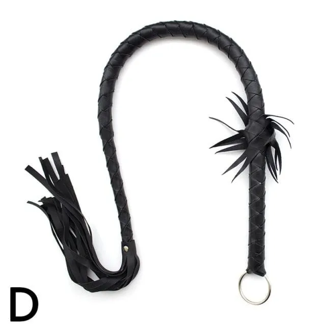 Restraints Lovegasm Erotic Bondage SM Games Nylon PU Leather Whip