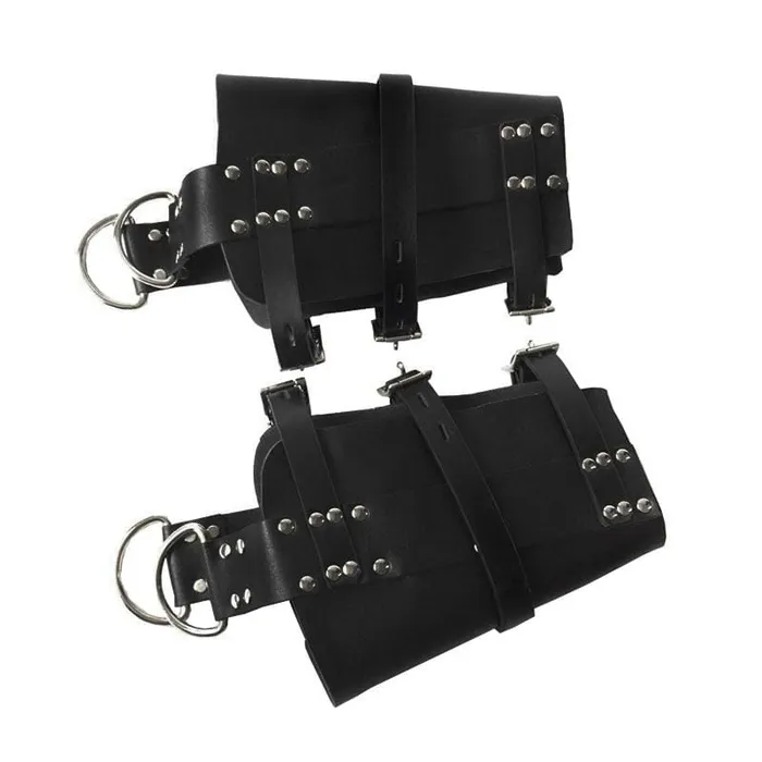 Restraints Lovegasm Hardcore Suspension Cuffs in Leather for Ankles