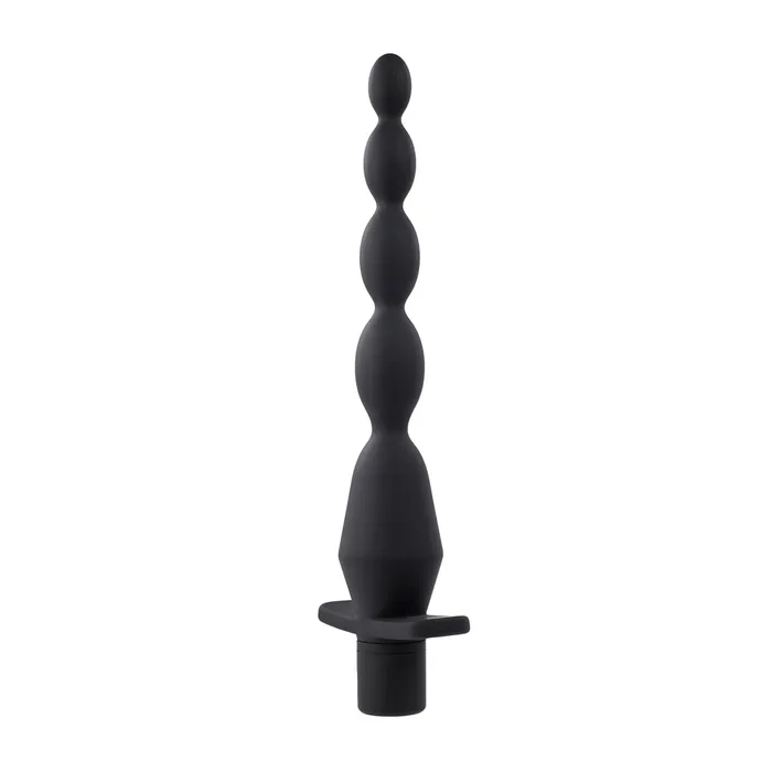Selopa Vibrating Butt Beads Black Anal