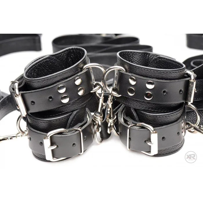 Strict Leather Couples Leather Bed Restraint Kit