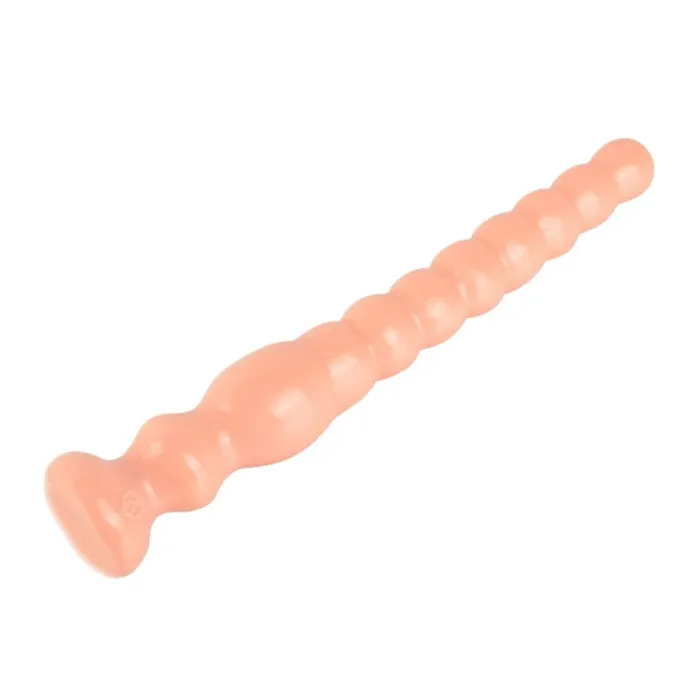 Super Soft 12 Dildo Long Beaded 12 Inch 1 Foot Giant Lovegasm Dildos
