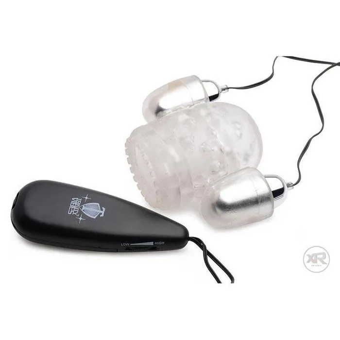 Trinity Men Male Sex Toys Dual Vibrating Penis Head Teaser