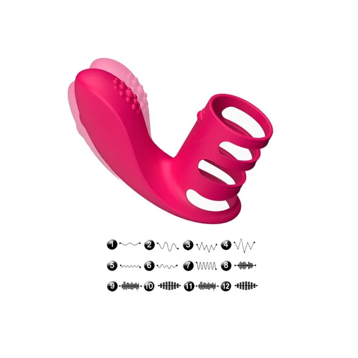 USB Rechargeable Remote Ring Lovegasm Male Sex Toys
