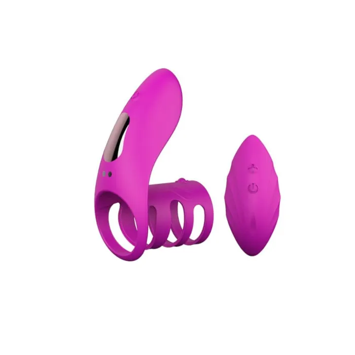 USB Rechargeable Remote Ring Lovegasm Male Sex Toys