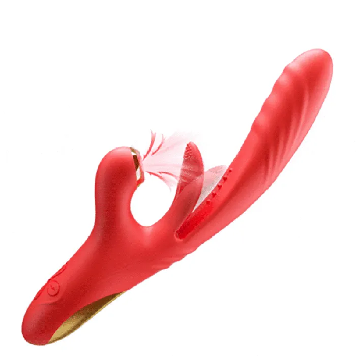 Vibrators AcmeJoy Acmejoy Thrusting Sucking Vibrator