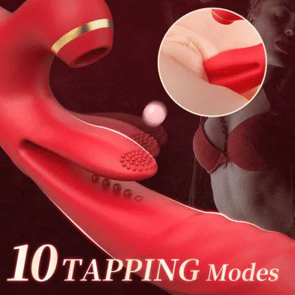 Vibrators AcmeJoy Acmejoy Thrusting Sucking Vibrator