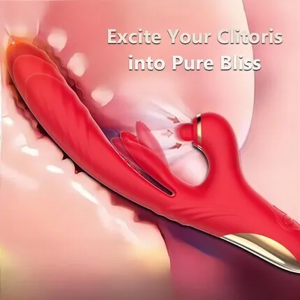 Vibrators AcmeJoy Acmejoy Thrusting Sucking Vibrator